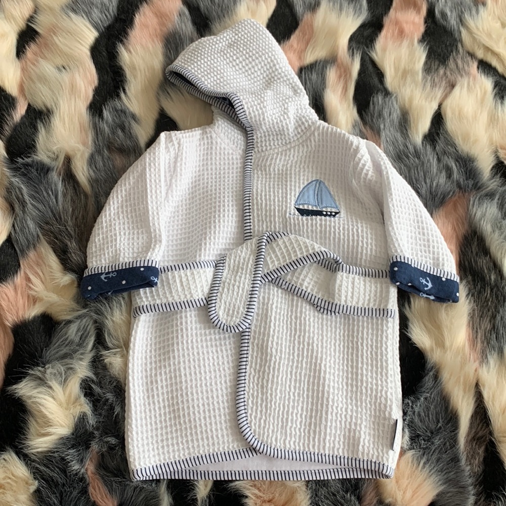 Nautica Infant’s Waffle Bath Robe